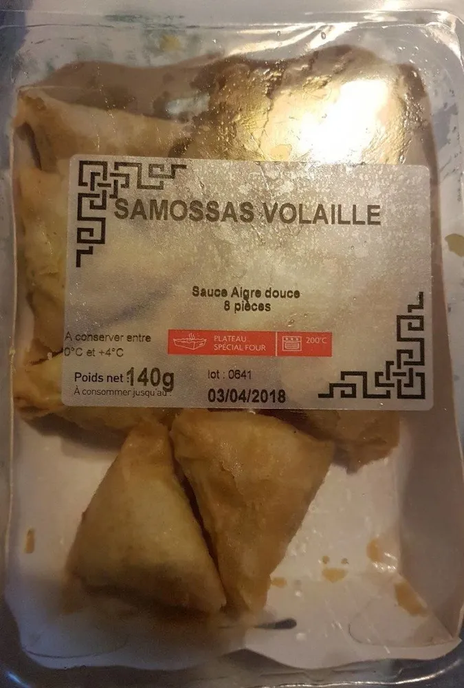 Samossas volaille