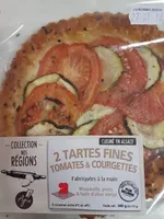 Tartes fines tomates & courgettes