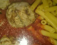 Boulettes de porcs sauce tomate et macaroni