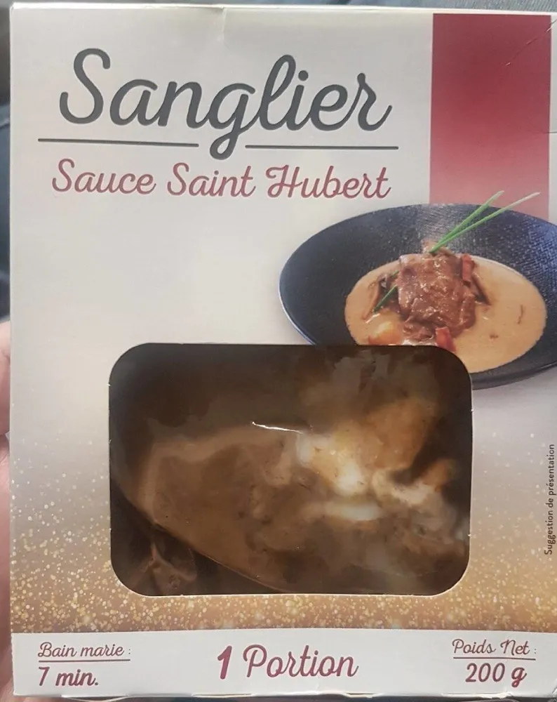 Sanglier sauce saint Hubert