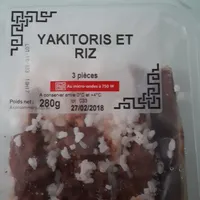 Yakitori et riz