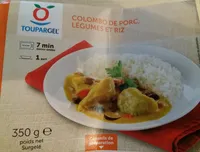 Colombo de Porc, Légumes et Riz