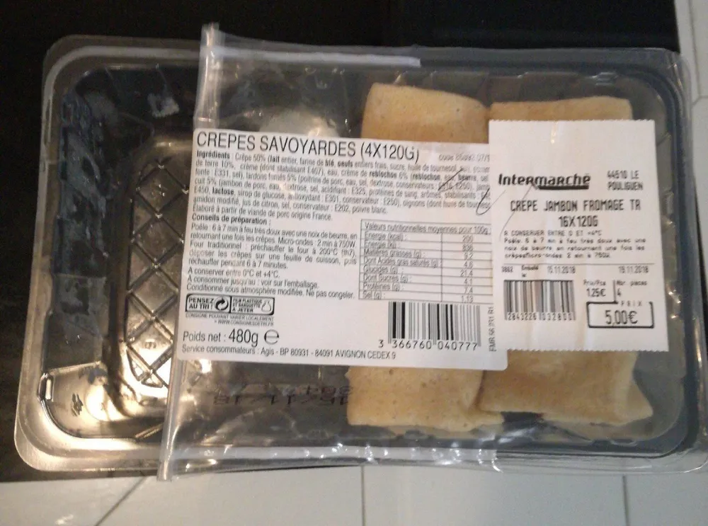 Crêpes savoyardes