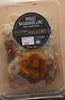 Poulet basquaise et riz