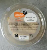 Collection pour l'apéro 6 nems au porc sauce nuoc mam