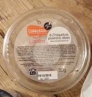 6 croquetas poivrons olives