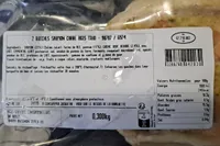 2 quiches saumon carré agis trad