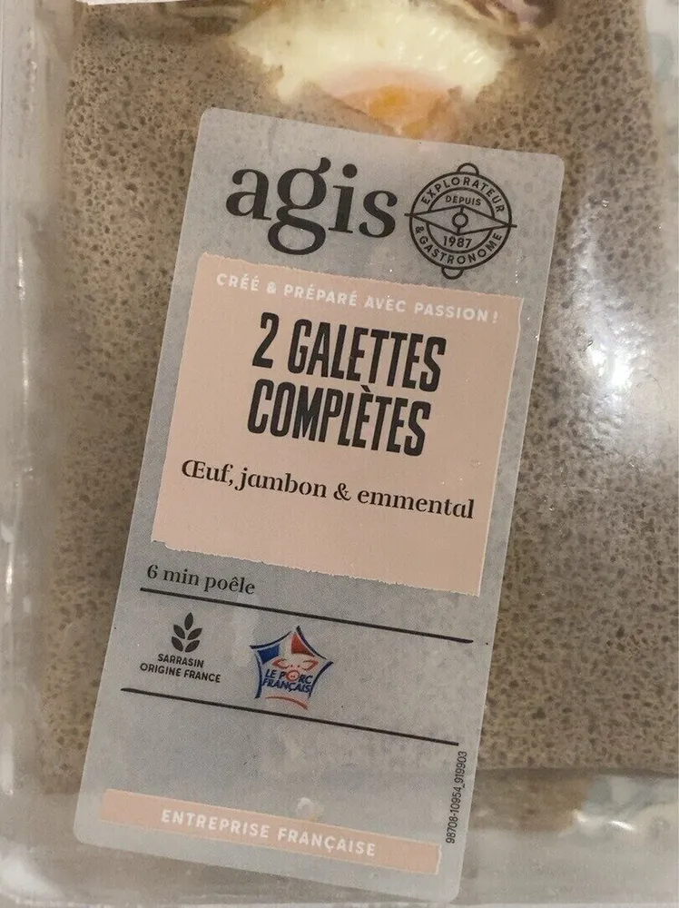 Galettes completes