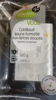 Cabillaud sauce tomate aux epices douces