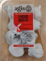 8 hacaos crevettes