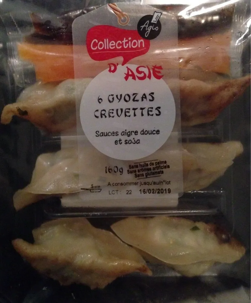 Gyozas crevettes