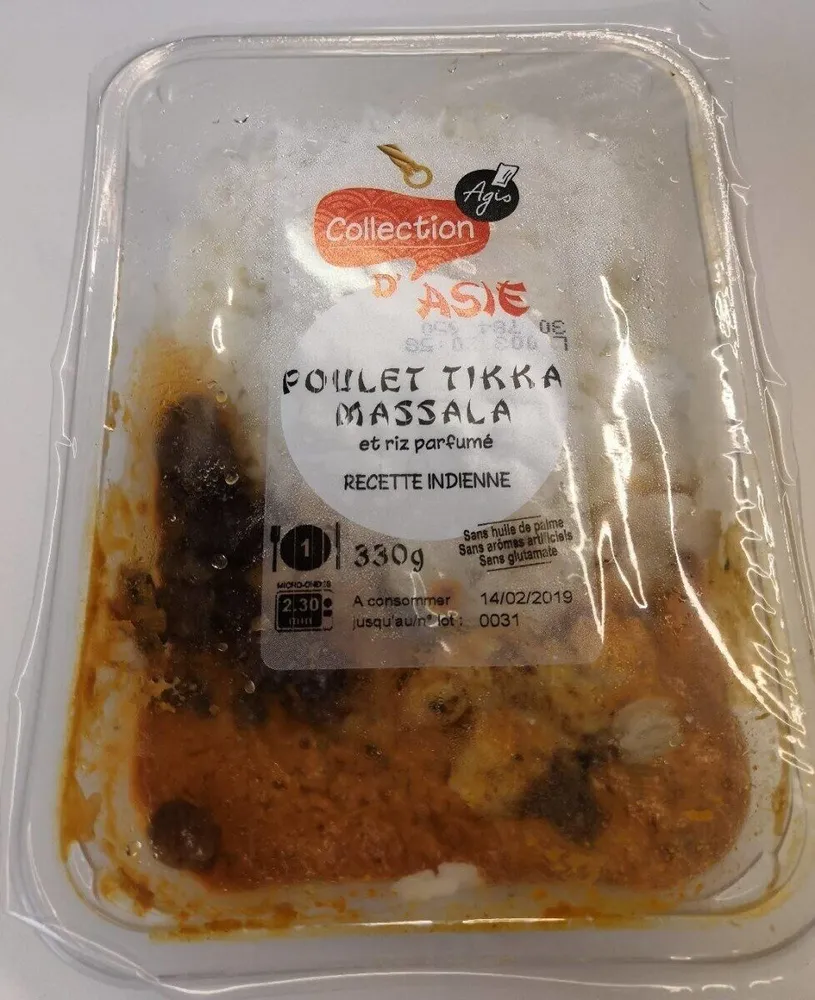Poulet tikka massala