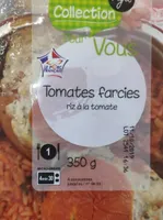 Tomates farcies riz à la tomate