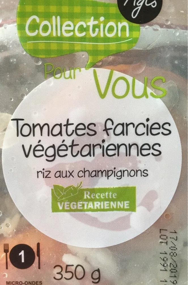 Tomate farcies vegetariennes
