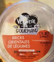Bricks orientales de légumes