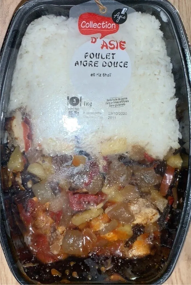 Poulet aigre douce