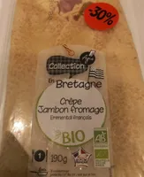 Crêpe jambon fromage