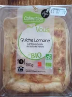 Quiche Lorraine Lardons fumés au bois de hêtre