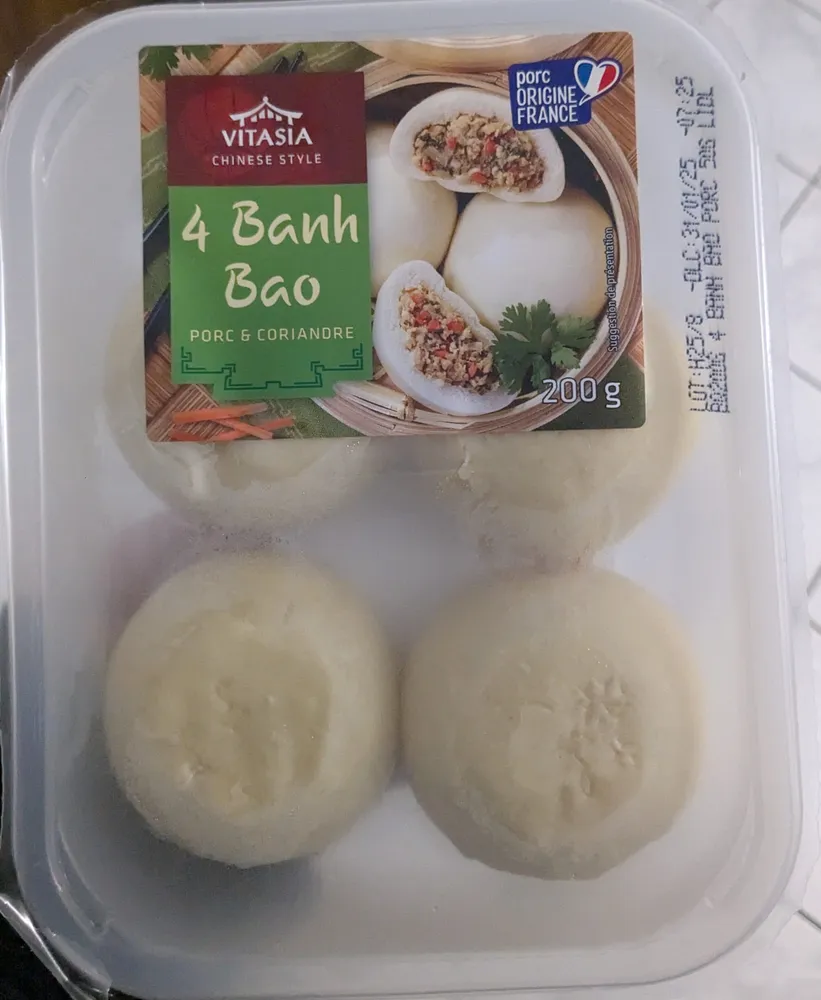 4 Banh bao porc et coriandre