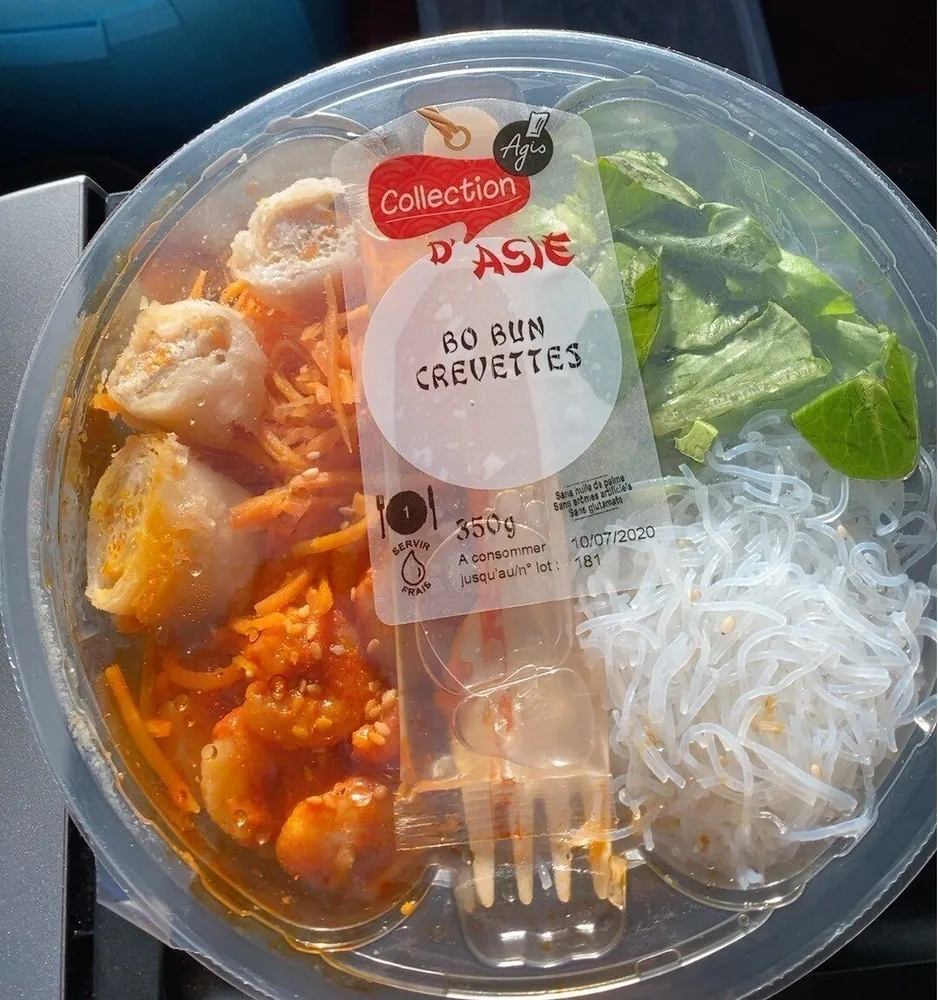 Bo bun crevettes