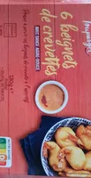 6 beignets de crevettes