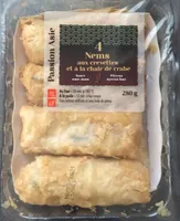 Nems aux crevettes et à la chair de crabe