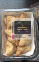 Samossas boeuf curry