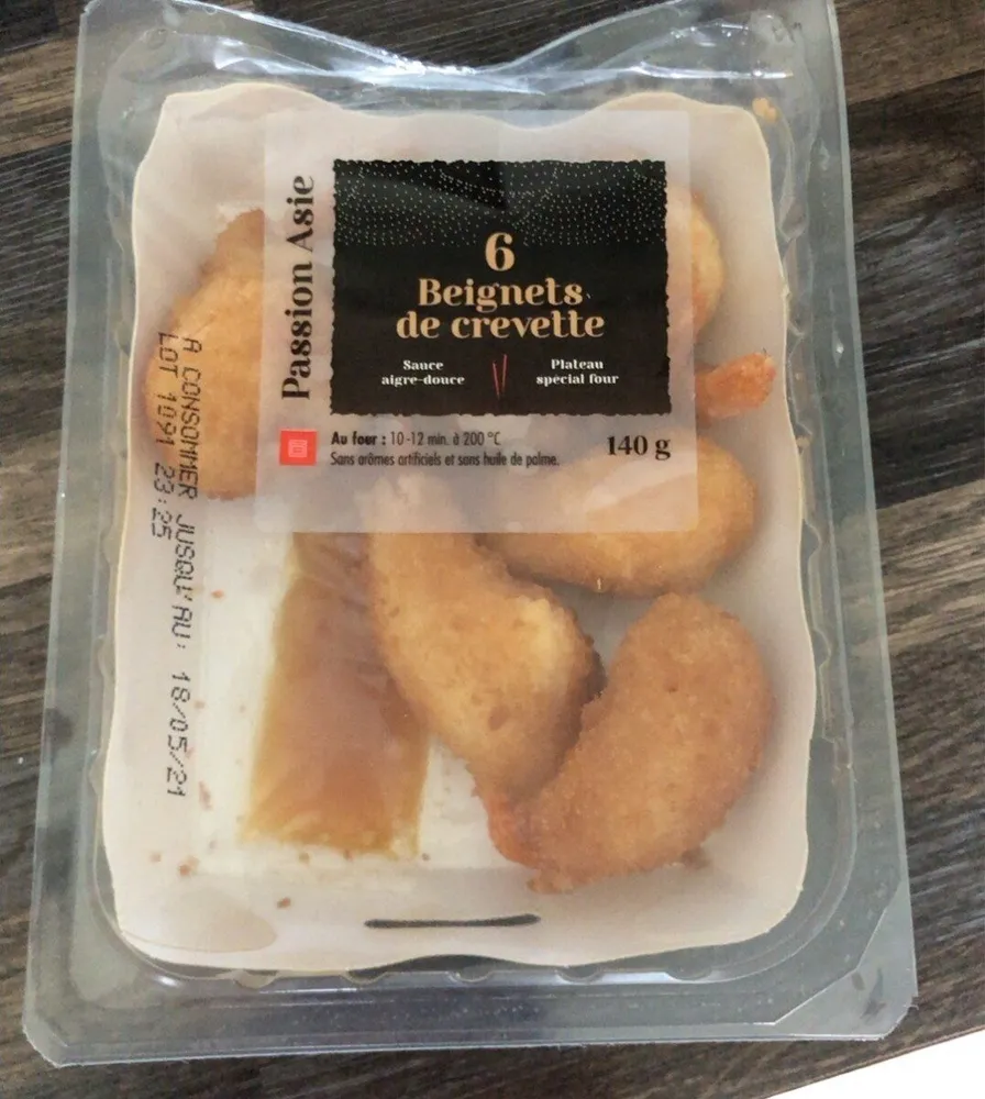 Beignets de crevette
