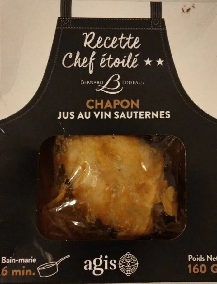 Chapon jus au vin Sauternes