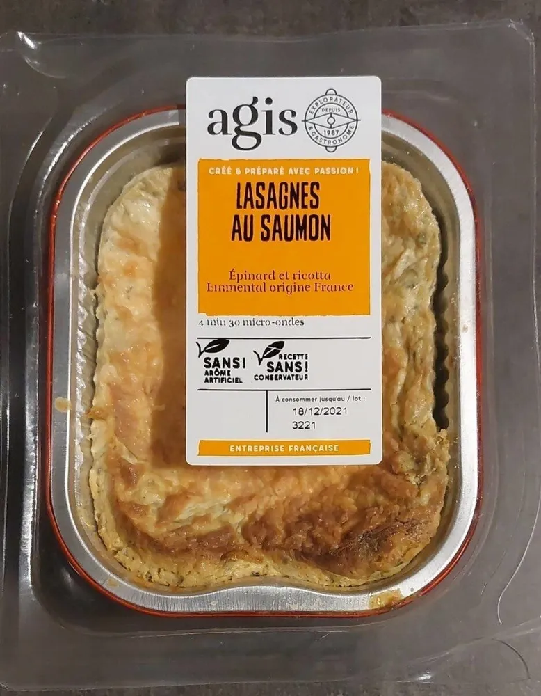 Lasagnes de saumon