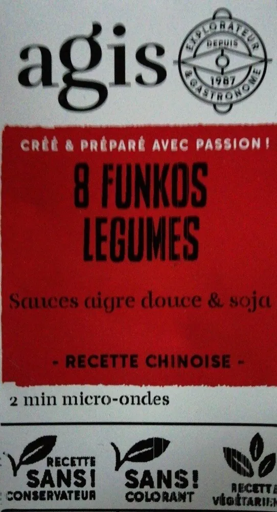 Funkos légumes