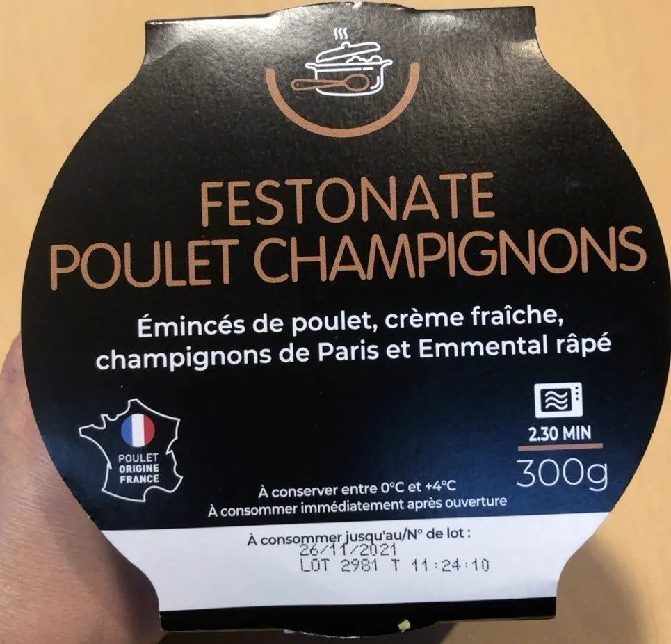 Festonate Poulet Champignons
