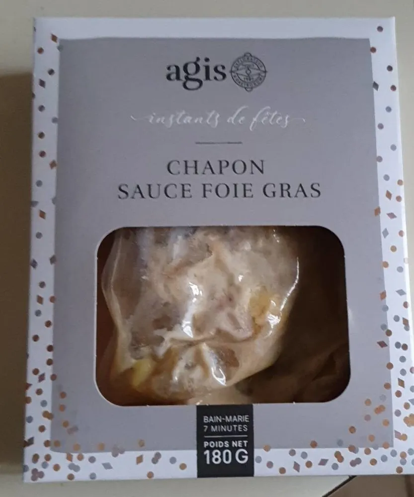 Chapon sauce foie gras
