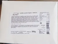 Pastillas au poulet et legumes
