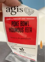 Poke bowl houmous feta
