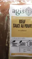Boeuf sauce au poivre et radiatori