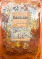Rougail saucisse et riz aux lentilles