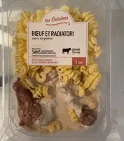 Boeuf et Radiatori sauce poivre