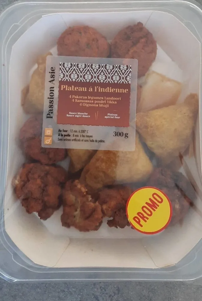 Plateau à l'indienne