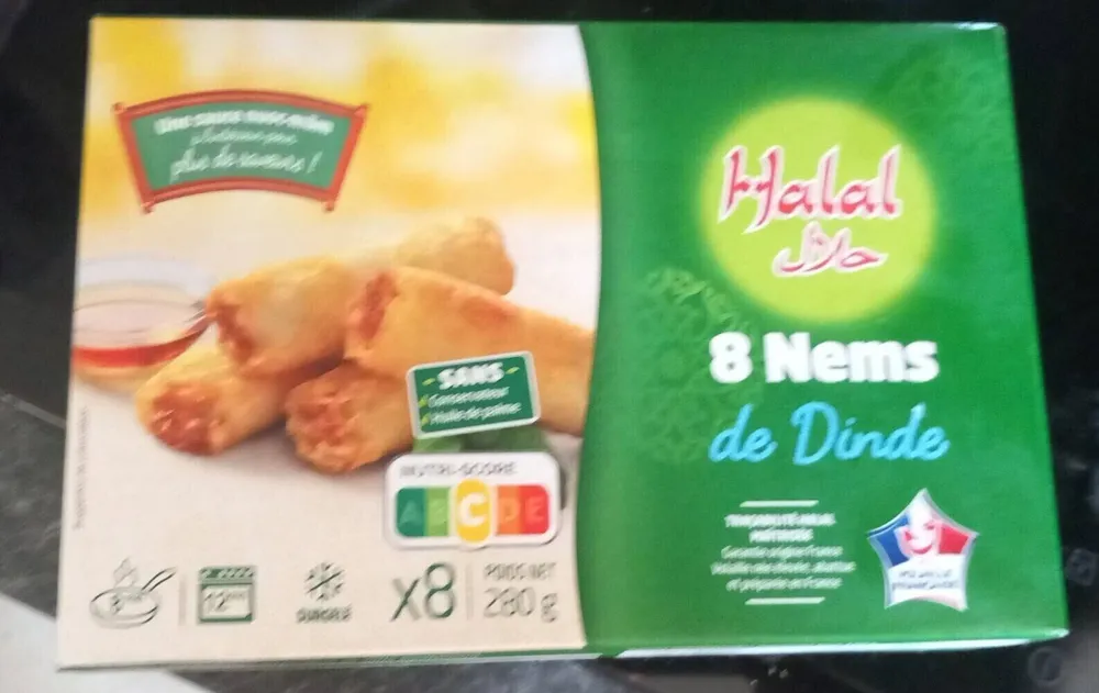 8 nems dinde