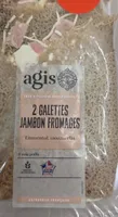 Galettes jambon fromage