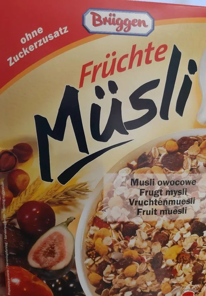 Früchte Müsli