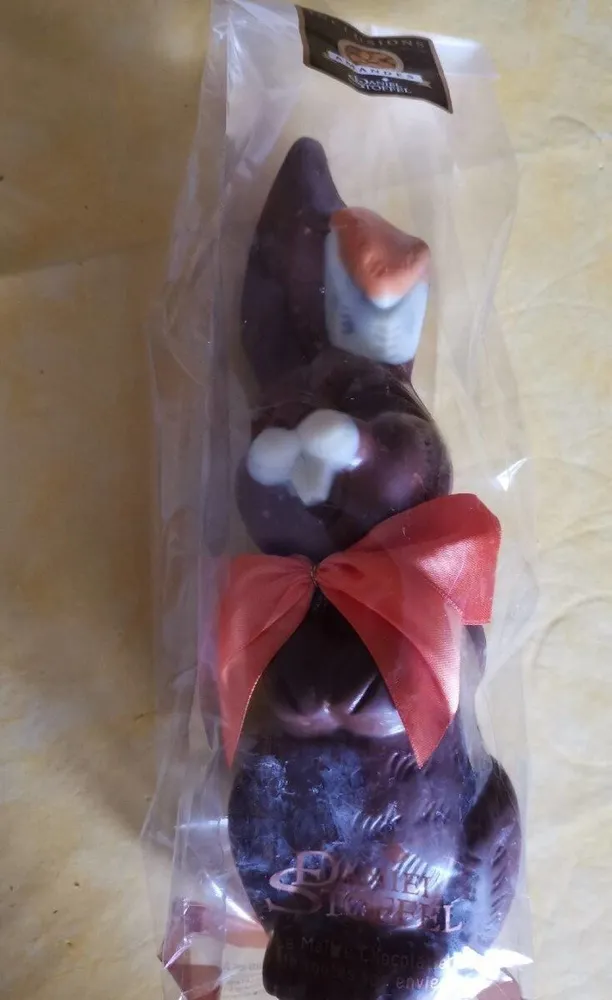 Lapin chocolat amandes