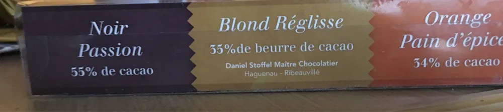 Chocolat varie