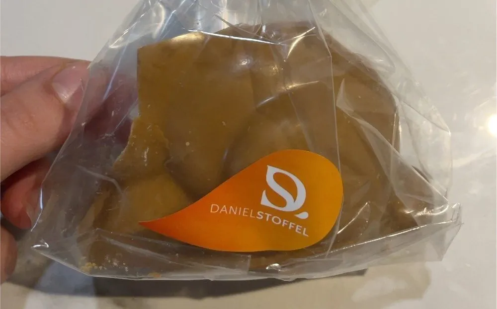 Chocolat blanc aux notes biscuités
