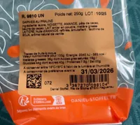 GARNIES AU PRALINÉ