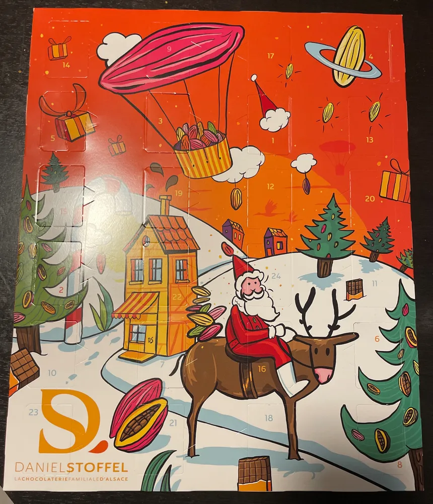 Calendrier de l’avent Chocolat noir