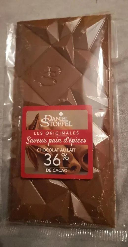 Chocolat au lait saveur pain d'épices