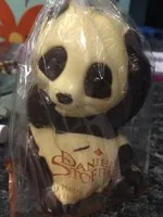 Panda en chocolat