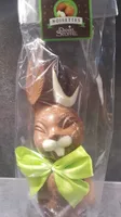 Lapin en chocolat aux noisettes